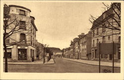 La Grand' Rue Baccarat, France Postcard Postcard