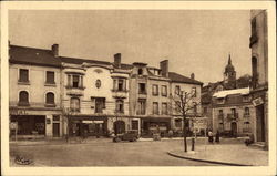 Angle de la Rue des Ponts Postcard