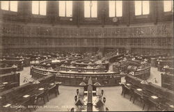 British Museum, Reading Room Postcard