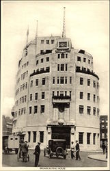 Broadcasting House Postcard