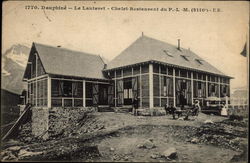 Dauphine - Le Lautaret - Chalet Restaurant du P.L.M Postcard