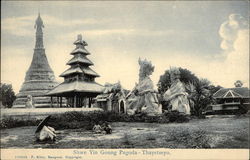 Shwe Yin Goung Pagoda Postcard