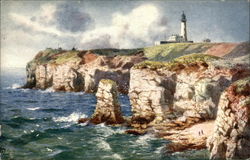 Flamborough Head England Postcard Postcard