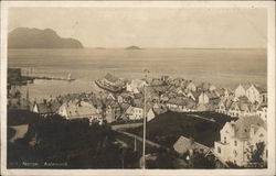 View of Aalesund Postcard