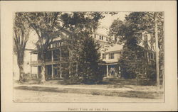 Front View of the Inn Clinton, MA Postcard Postcard