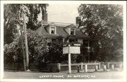 Jewett House, So. Berwick, Me Postcard