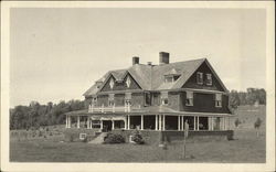 Large House with Wrap Around Porch Buildings Postcard Postcard