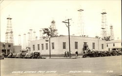 United States Post Office, Oil Wells Postcard