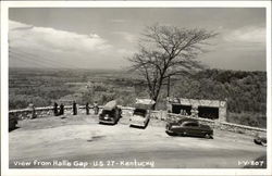 View From Hall's Gap, U.S. 27 Postcard