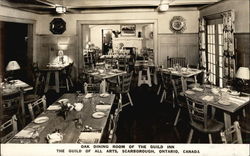 The Guild of All Arts, Oak Dining Room of the Guild Inn Postcard