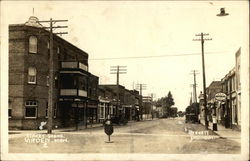 Street Scene - Balmoral Hotel Postcard