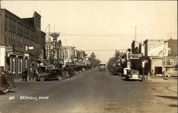 Street Scene Postcard