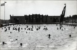 Municipal Pool Knoxville, IA Postcard Postcard