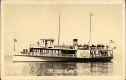 S.S. Emperor Postcard