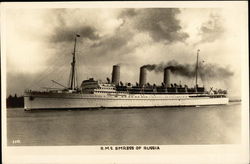 R.M.S. Empress of Russia Postcard