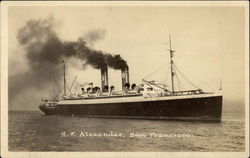 H.F. Alexander, San Francisco Steamers Postcard Postcard