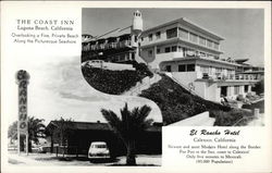 The Coast Inn Laguna Beach, CA Postcard Postcard