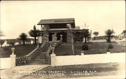 El Campo Colonial, C. Valles, SLP, Colonial Courts Mexico Postcard Postcard