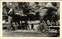 Grass Shack, Kona Inn Postcard