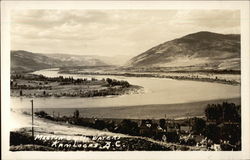 Meeting of the Waters Kamloops, BC Canada British Columbia Postcard Postcard