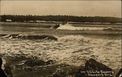 U.S. Life Savers Newport, OR Postcard Postcard