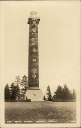 Astor Column Astoria, OR Postcard Postcard