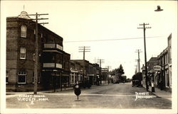 Street Scene Virden, MB Canada Manitoba Postcard Postcard