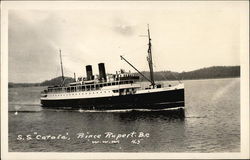 SS Catala Prince Rupert, BC Canada British Columbia Postcard Postcard