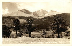 Mount Meeker, Long's Peak & Lady Washington Postcard