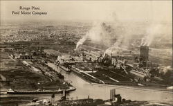 Rouge Plant, Ford Motor Company Dearborn, MI Postcard Postcard