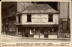 Charles Dickens' "Old Curiosity Shop" Postcard