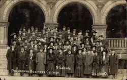 The Jacobs Business College - Students Postcard