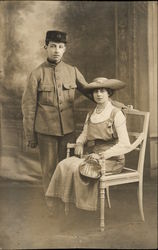 Couple's Portrait Postcard