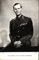 H.R.H The Duke of Edinburgh - Field Marshal Postcard