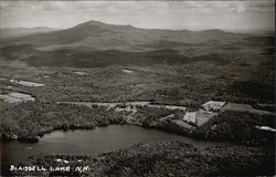 Blaisdell Lake Sutton, NH Postcard Postcard