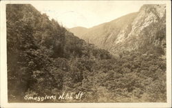 General View, Smugglers Notch Jeffersonville, VT Postcard Postcard