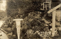 Rock Garden, Grand Chapter O.&S., 1931 Brattleboro, VT Postcard Postcard