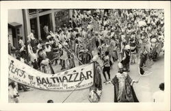 Feast of Balthazzar Band San Fernando, CA Postcard Postcard