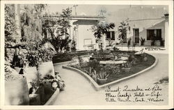 Guest Quarters and Patio, Mrs. Crosby's Hotel & Cafe Postcard