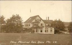 New Meadows Inn Bath, ME Postcard Postcard