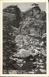 Buck Rock Fire Lookout Hume, CA Postcard Postcard