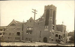 Trinity ME Church Inc. Bldg Religious Postcard Postcard