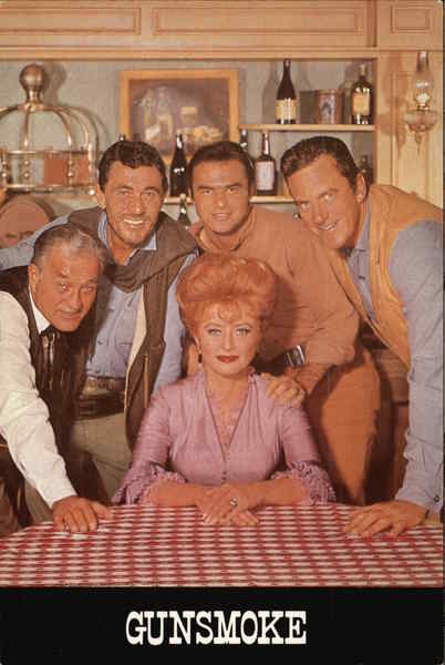 cm size photo x 6 6 Gunsmoke Actors Cast