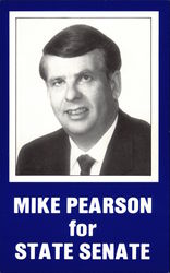 Mike Pearson for State Senate Postcard