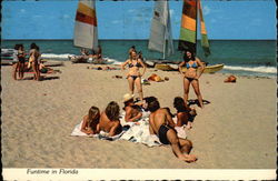 Funtime in Florida Postcard Postcard