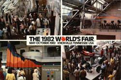 1982 World's Fair, Knoxville, TN Exposition Postcard Postcard