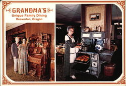 Grandma's Unique Family Dining Beaverton, OR Postcard Postcard