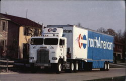 North American Moving Service Postcard