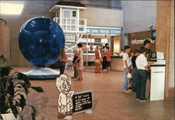 Lobby, American Museum of science and Energy Postcard