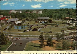 Antique Car Ride at Kings Island Postcard